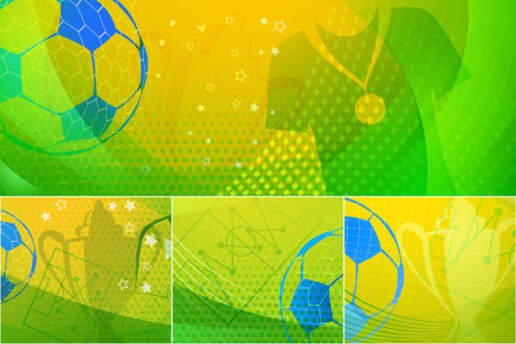 Download Abstract Background on a Football Theme - K Collection