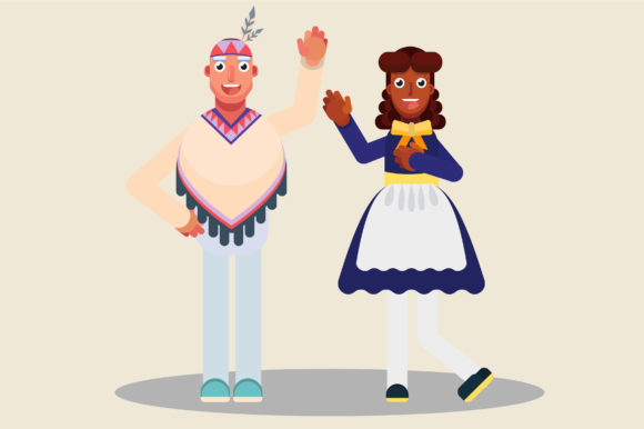Download Teens Says Hello - Thanksgiving Theme - K Collection