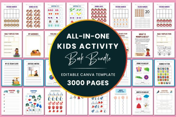 Download All-in-One Kids Activity Book Bundle - K Collection
