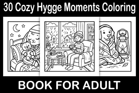 Download Cozy Hygge Moments Coloring Book - K Collection