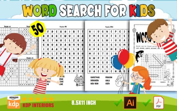 Download 2024 Word Search for Kids – KDP - Word search for kids Collection