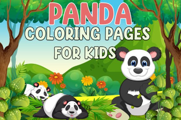 Download Panda Coloring Pages for Kids - K Collection