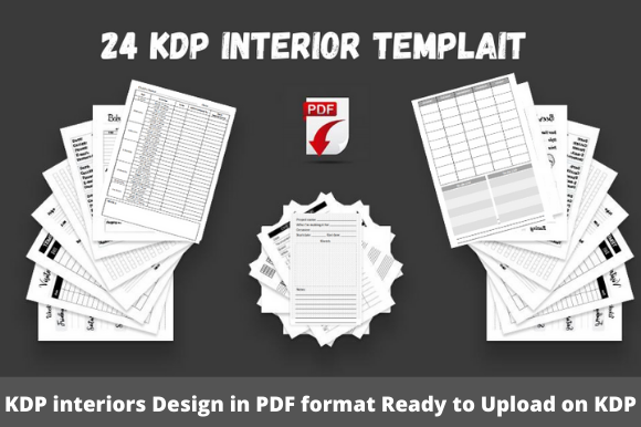 Download 24 KDP Interior Templait Ready to Upload - K Collection
