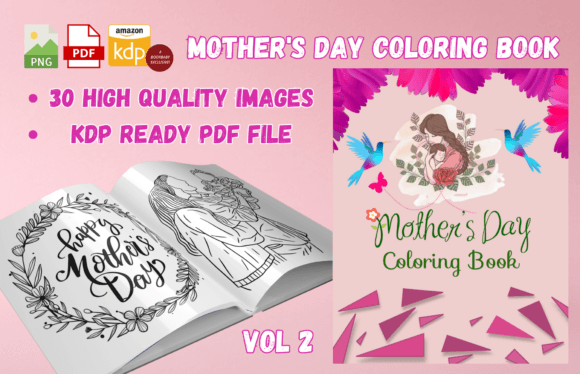 Download Mother's Day Coloring Book Vol 2 - K Collection