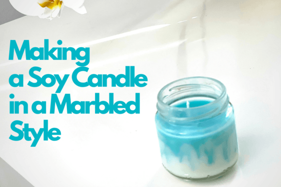 Download Making a Soy Candle in a Marbled Style - K Collection