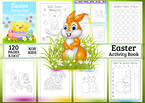Download Easter Activity Pages for Kids - K Collection