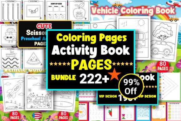 Download Toddler Bundle Activity Book - K Collection