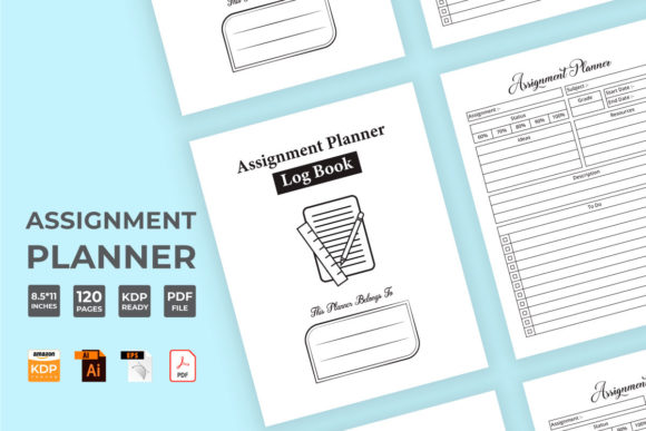 Download KDP Interior Assignment Planner Logbook - K Collection
