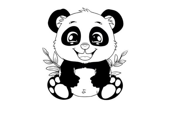 Download Panda Coloring Page for Kids - K Collection