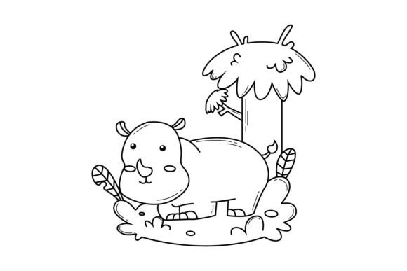 Download Jungle Animal Coloring Book Design - K Collection