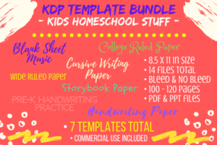 Download KDP Interiors - Kids Home School Bundle - K Collection