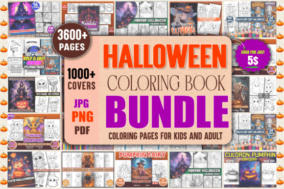 Download Ultimate Halloween KDP Bundle - K Collection