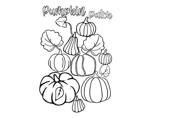 Download Pumpkin Coloring Page 2 - K Collection