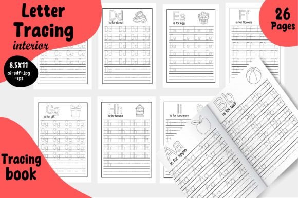 Download Letter Tracing Book - K Collection