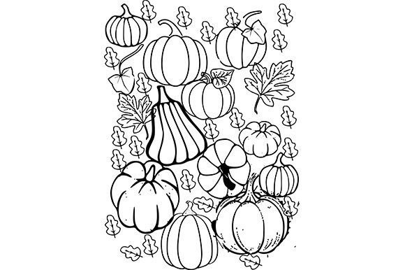 Download Pumpkin Colouring Page 4. - K Collection