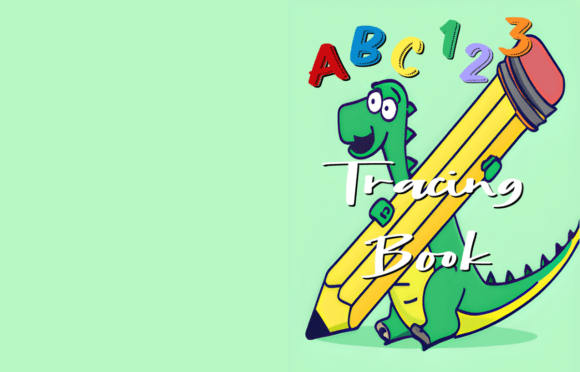 Download Dino Abc 123 Tracing Book Cover Kdp - K Collection