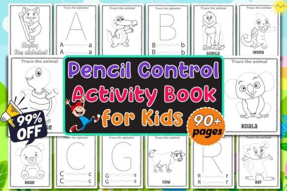 Download Pencil Control Activity Book for Kids - K Collection