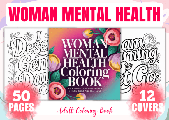 Download Woman Mental Health Coloring Book - K Collection