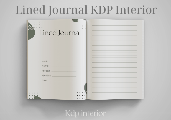 Download Lined Journal KDP Interior - K Collection