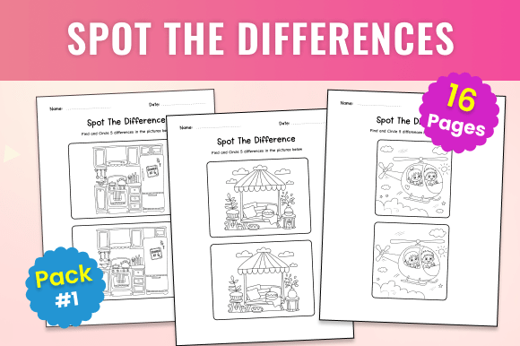 Download Spot the Differences for Kids - K Collection