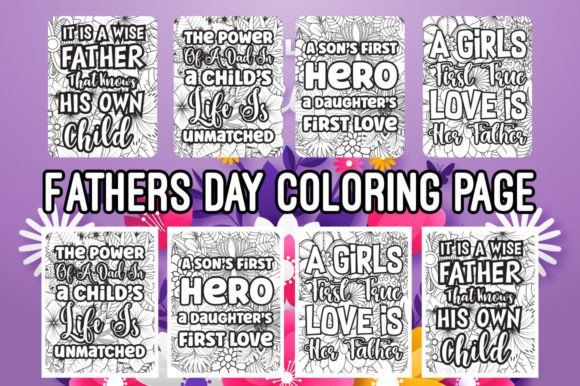 Download Fathers Day Coloring Book for Adult - K Collection