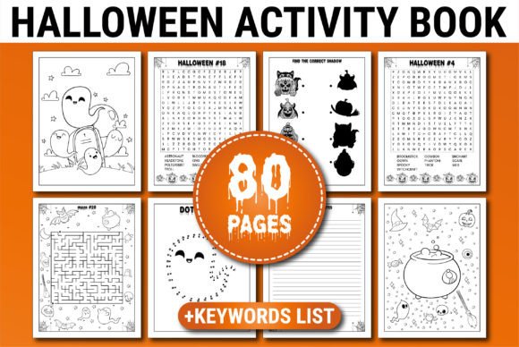 Download HALLOWEEN ACTIVITY BOOK for KIDS - K Collection