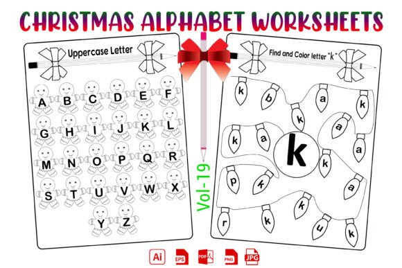 Download Uppercase and Lowercase Tracing Book - K Collection