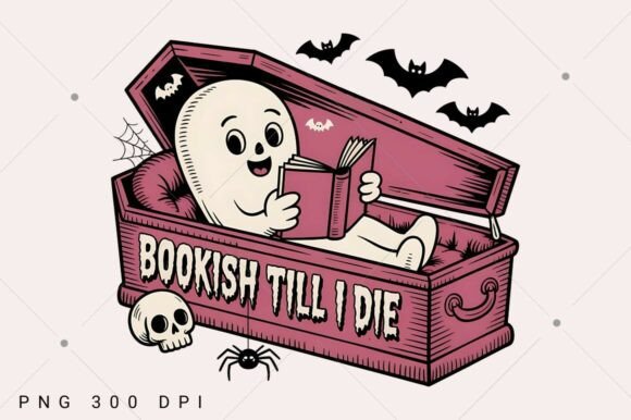 Download Bookish Til I Die,Funny Halloween Book - K Collection