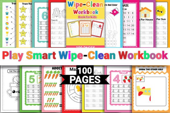 Download Play Smart Wipe-Clean Workbook - K Collection