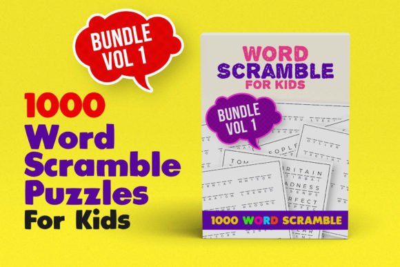 Download Word Scramble Puzzles for Kids - K Collection