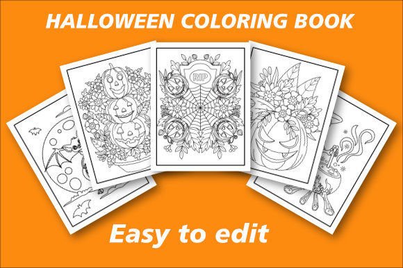 Download Halloween Coloring Book - K Collection