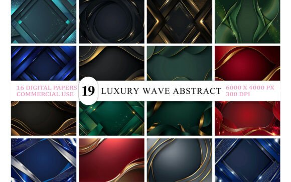 Download Premium Luxury Wave Abstract Background - K Collection