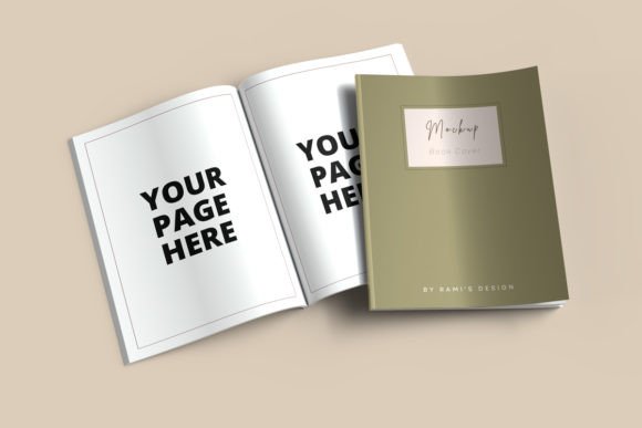 Download 8.5 X 11 Open and Closed Kdp Book Mockup - K Collection