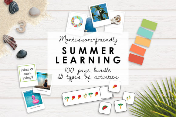 Download Montessori Summer Bundle | Pre-K to K - K Collection