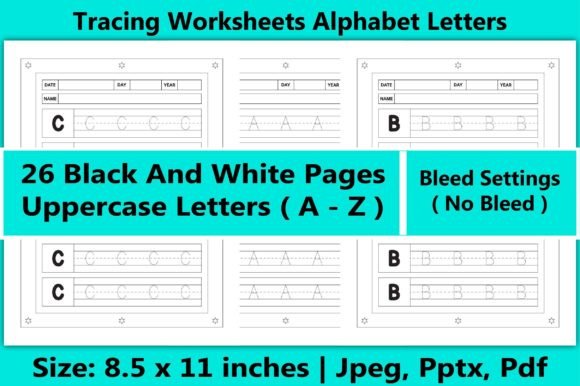 Download Tracing Worksheets Alphabet Letters - K Collection