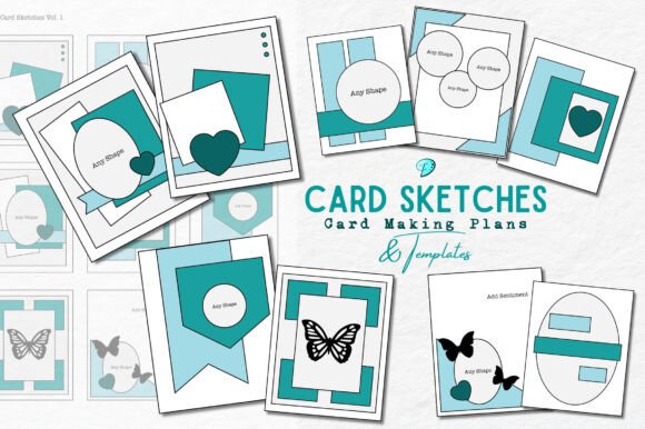 Download Card Making Sketches Vol. 1 - K Collection