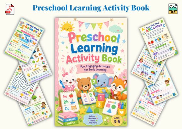 Download Preschool Learning Activity Book - K Collection