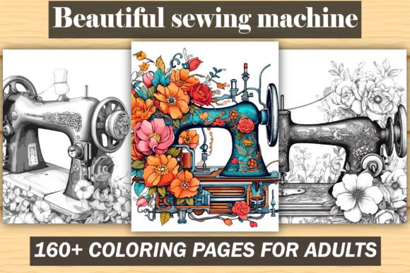 Download Beautiful Sewing Machine Coloring Book - Beautiful sewing machine Collection