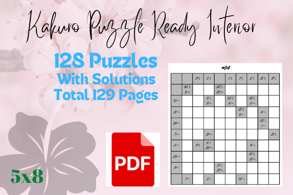 Download Kakuro Game Puzzle KDP Book - K Collection