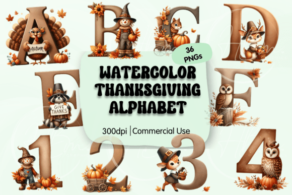 Download Thanksgiving Alphabet Clipart - K Collection