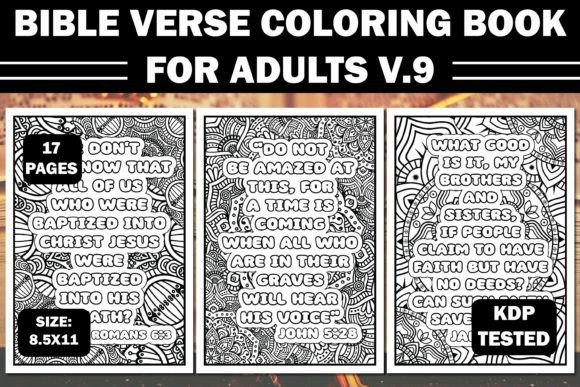 Download Bible Verse Coloring Book for Adults V.9 - K Collection