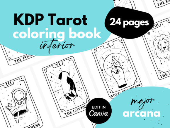 Download Tarot Coloring Book - K Collection