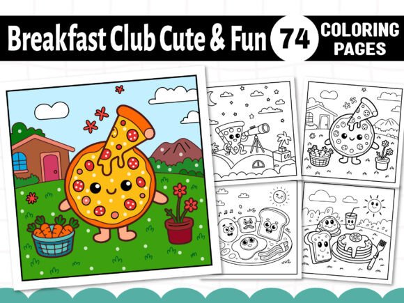 Download Breakfast Club Cute &amp; Fun Coloring Pages - K Collection