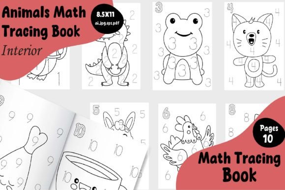 Download Math Tracing Book - K Collection
