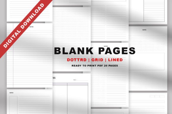 Download Notebook Lined Paper Template - K Collection