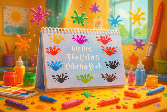 Download " We Are the Colors" Coloring Book. - K Collection