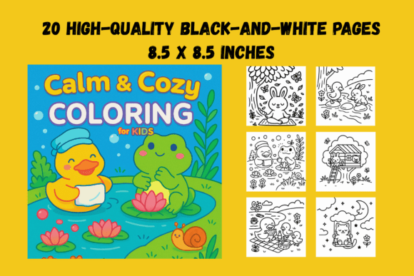 Download Calm &amp; Cozy Coloring for Kids - K Collection